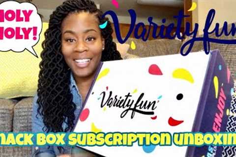 Variety Fun Box Unboxing | Snack Subscription Box | Meek’s Coupon Coupon Life