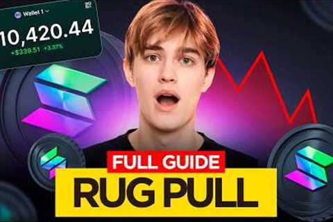 How i Made 63 SOL Launch a Meme Coin and Rug Pull