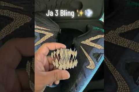 Nike is wild for this one 🤩 JA3 Bling Swarovski #ja3 #sneakerhead #sneakers