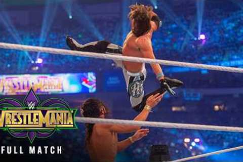 FULL MATCH: AJ Styles vs. Shinsuke Nakamura | WWE Title Match: WrestleMania 34