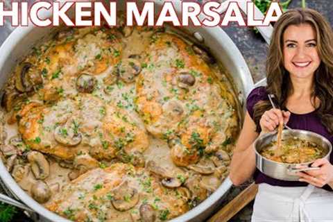 Creamy Chicken Marsala Recipe - 30 Minute Dinner