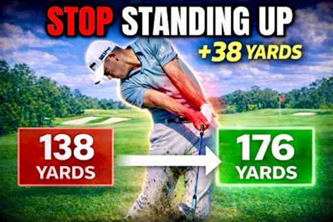 How to Stay Down Through Impact in The Golf Swing