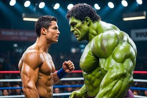 Cristiano Ronaldo vs Hulk Boxing Fight | Hulk’s Dominance &amp; Championship Drama | AI Cinematic..