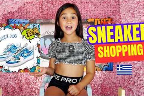 MAYLEE goes SNEAKER SHOPPING 🛒👟🇬🇷