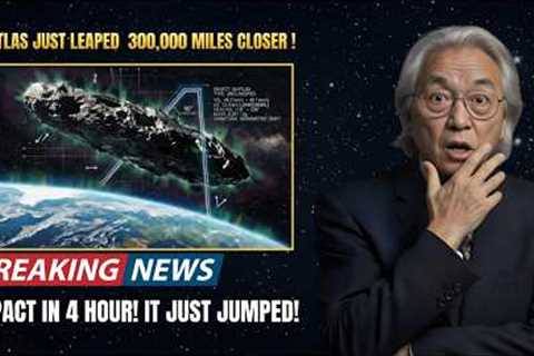 In just four hours, 3I/ATLAS has moved 300,000 miles closer to Earth.Michio Kaku