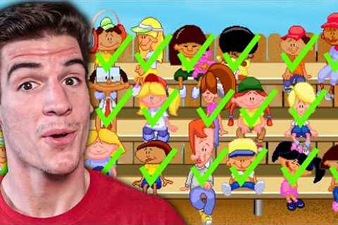 I Hit a Home Run With Every Kid in Backyard Baseball!