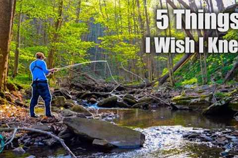 Fly Fishing for Beginners || 5 Things I Wish I Knew When I Started!