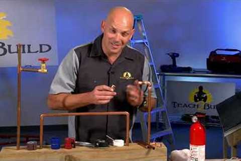 How to Solder and Repair Copper Plumbing