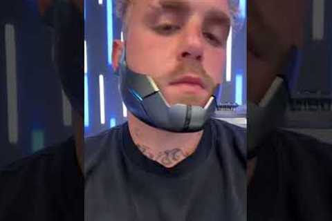 Jake Paul Broke his Cyborn Jaw!? 😭 #jakepaul #viral #funny #boxing #breakingnews