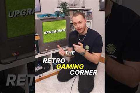 UPGRADING THE RETRO GAMING CORNER 🕹️