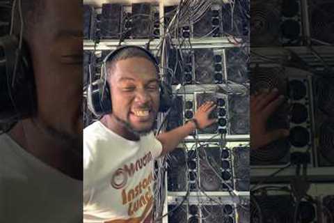 *3500 Watts Per miner* Bitcoin Mining is LOUD! #bitcoin #bitcoinversus
