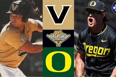 Vanderbilt vs Oregon | Las Vegas College Baseball Classic | 2026 College Baseball Highlights