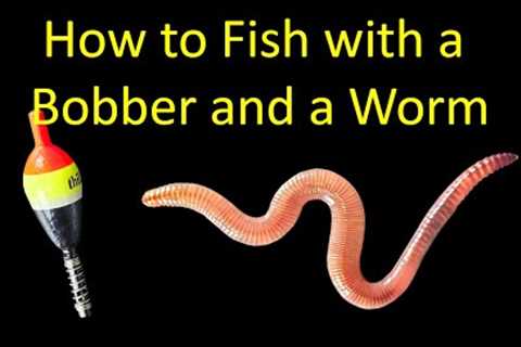 How to Catch a Fish with a Bobber and Worm (Bobber Fishing)