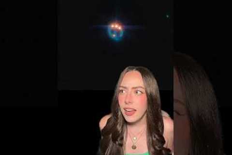 New JWST image of gravitationally lensed quasar! #space #science #shorts