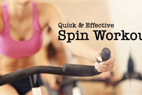 Quick Spin Workout (FAST, FURIOUS AND EFFECTIVE!!)