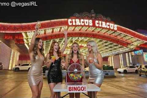 Circus Circus now has the only Bingo on the Las Vegas strip
