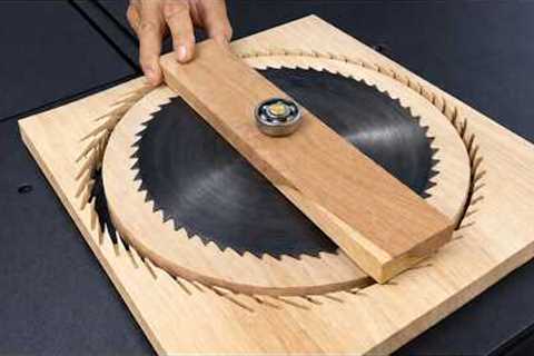 The secret to using this handheld saw will take your curved round mortise cutting to the next level!