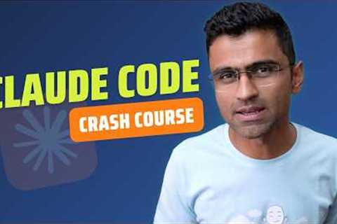 Claude Code Crash Course for Beginners | Build an App