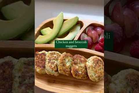 Baby led weaning + toddler food | Chicken and broccoli nuggets. Recipe 👉🏻 www.ashleighcooks.com.au