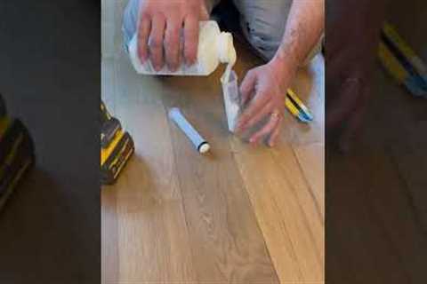 injection glue for hardwood floor repair