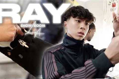 Ray Shops Exclusive Designer Clothing &amp; Sneakers with Showroom LA at Super Bowl 2026