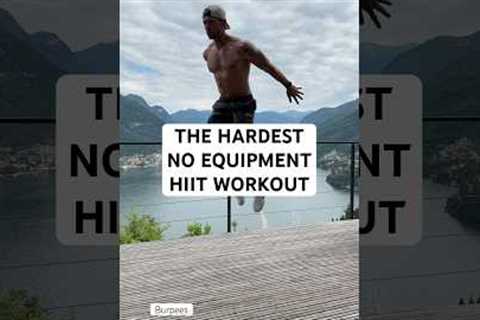 5 HARD HIIT Exercises that Burn Calories 🔥 No Equipment
