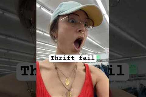 The most disappointing thrift store find