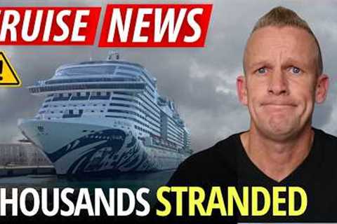 🚨WAR Shuts Down Cruises — Thousands STRANDED as Evacuations Begin