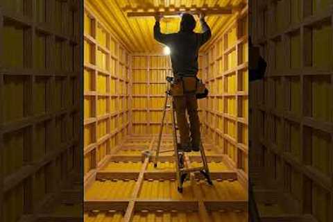 Building SECRET Underground Bunker From Shipping Container