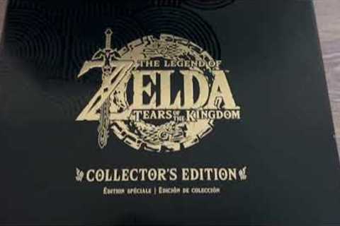 The Legend of Zelda: Tears of the Kingdom Collector's Edition (Unboxing)