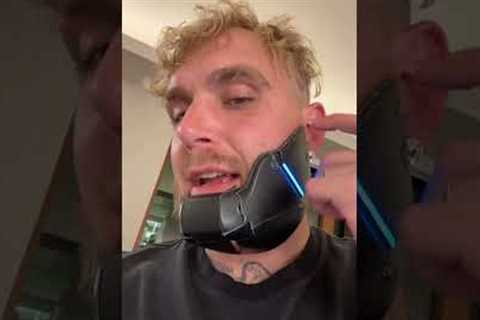 Jake Paul Jaw Blew Up 😭 #jakepaul #viral #funny #boxing #breakingnews