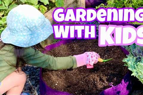 Gardening With Kids | Dinosaur Garden | Teaching Children The Joy Of Gardening