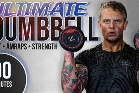 ULTIMATE🔥Full Body DUMBBELL Workout🔥Cardio &amp; Strength Training