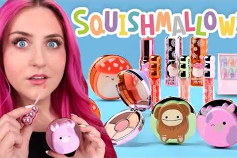 I Tested Squishmallow Beauty Products | Viral Ventures!