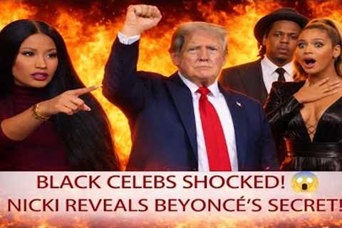 NICKI MINAJ REVEALS THE SECRET BEHIND BEYONCÉ! 😳 SEE BLACK CELEBS’ REACTIONS”