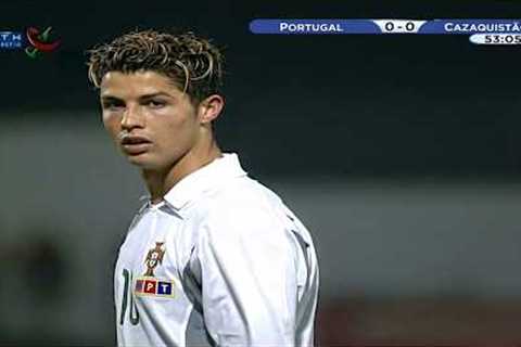 Cristiano Ronaldo Debut for Portugal Is Still Unmatched to This Day