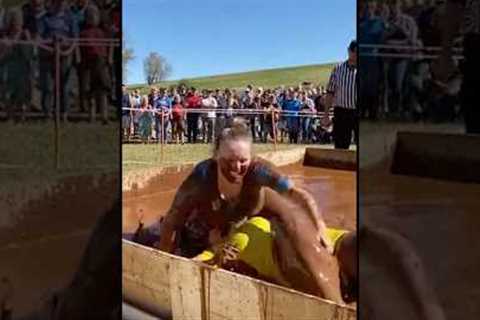 girls fight in mud part 103 #wwe #mma #shorts #viral #trending #sports #news #wrestling