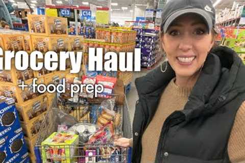 Shop with Me GROCERY HAUL + Meal Ideas + Food PREP