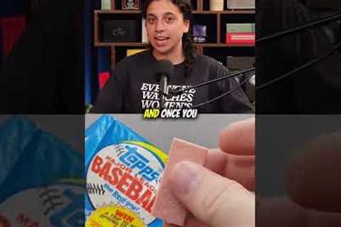 Collecting was just different back then! 🤩  #sportscards #thehobby