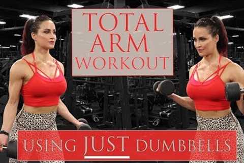 Full Arm Workout | Home Workout With Dumbbells Only | Erin Stern Fitness