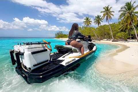 Island Hopping And Exploring On My SeaDoo Fish Pro!