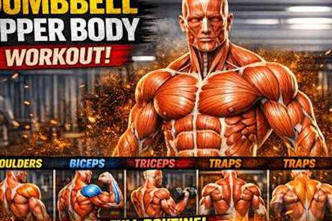 Full Dumbbell Upper Body Workout | Shoulders, Biceps, Triceps &amp; Traps