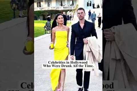 Celebrities in HollywoodWho Were Drunk All the Time.