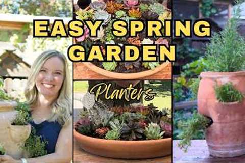 Gardening for Beginners: 3 Unique Planter Projects to Try This Spring