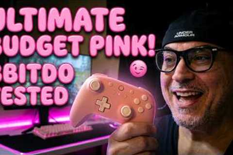 Unboxing and Testing A Budget Gaming Controller. 8BitDo Pink !