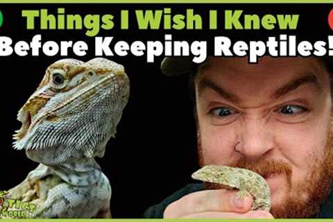 Things I Wish I Knew Before Keeping Reptiles! (Avoid These Mistakes!)
