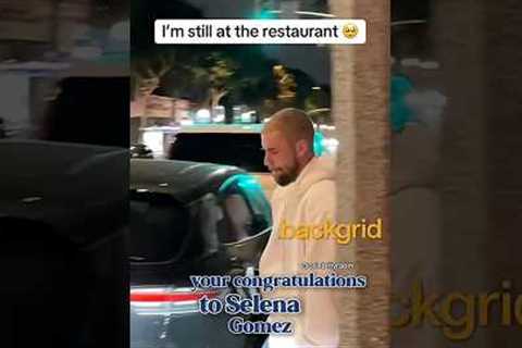 Justin’s reaction when he was asked about Selena’s wedding 🥺 #justinbieber #selenagomez #shorts
