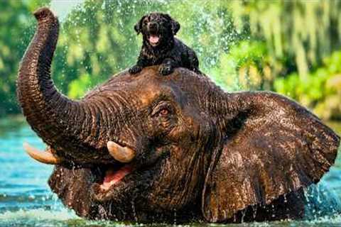 ORPHANED Elephant Adopts a Dumped PUPPY - Their Bond Will MELT Your Heart
