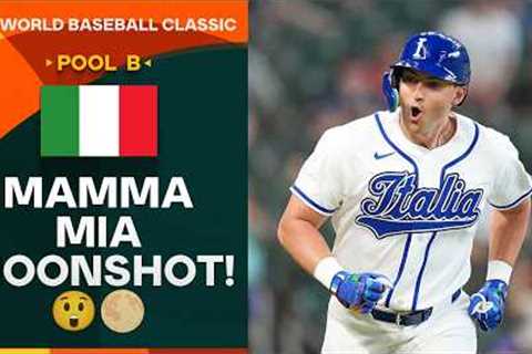 SECOND DECK?! Dominic Canzone CRUSHES a home run for Team Italy! 😲🇮🇹 | 2026 World Baseball..