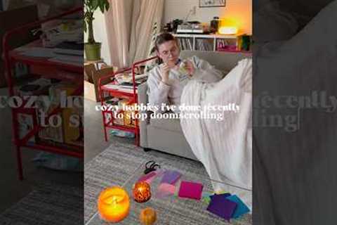doing anything to reduce my screentime! #hobbies #cozyhobbies #hobby